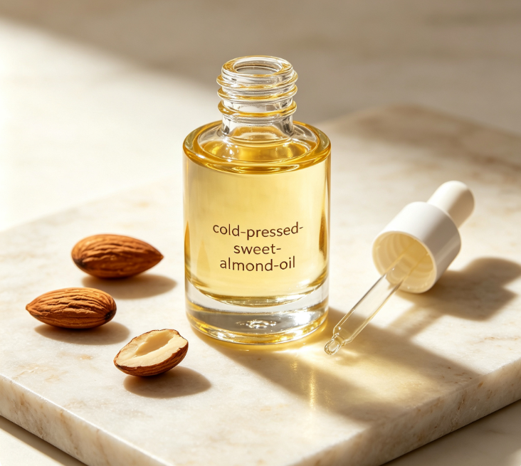 37°C Screw Cold-Pressed Sweet Almond Oil: A Premium Botanical Ingredient for Modern Cosmetics