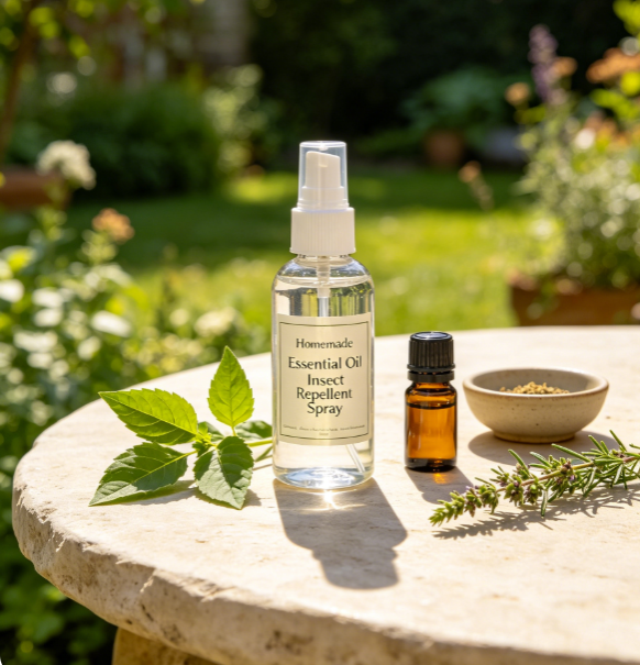 How to Make Homemade Essential Oil Insect Repellent Spray: A DIY Guide